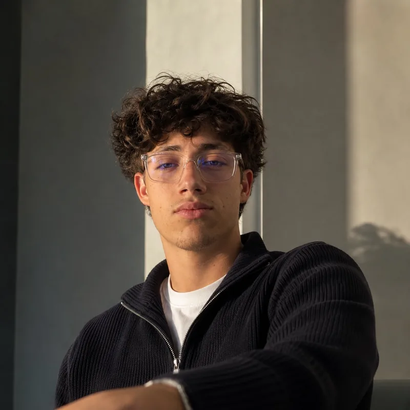 Portrait of Arthur Renard, CEO and co-founder of OptiDress