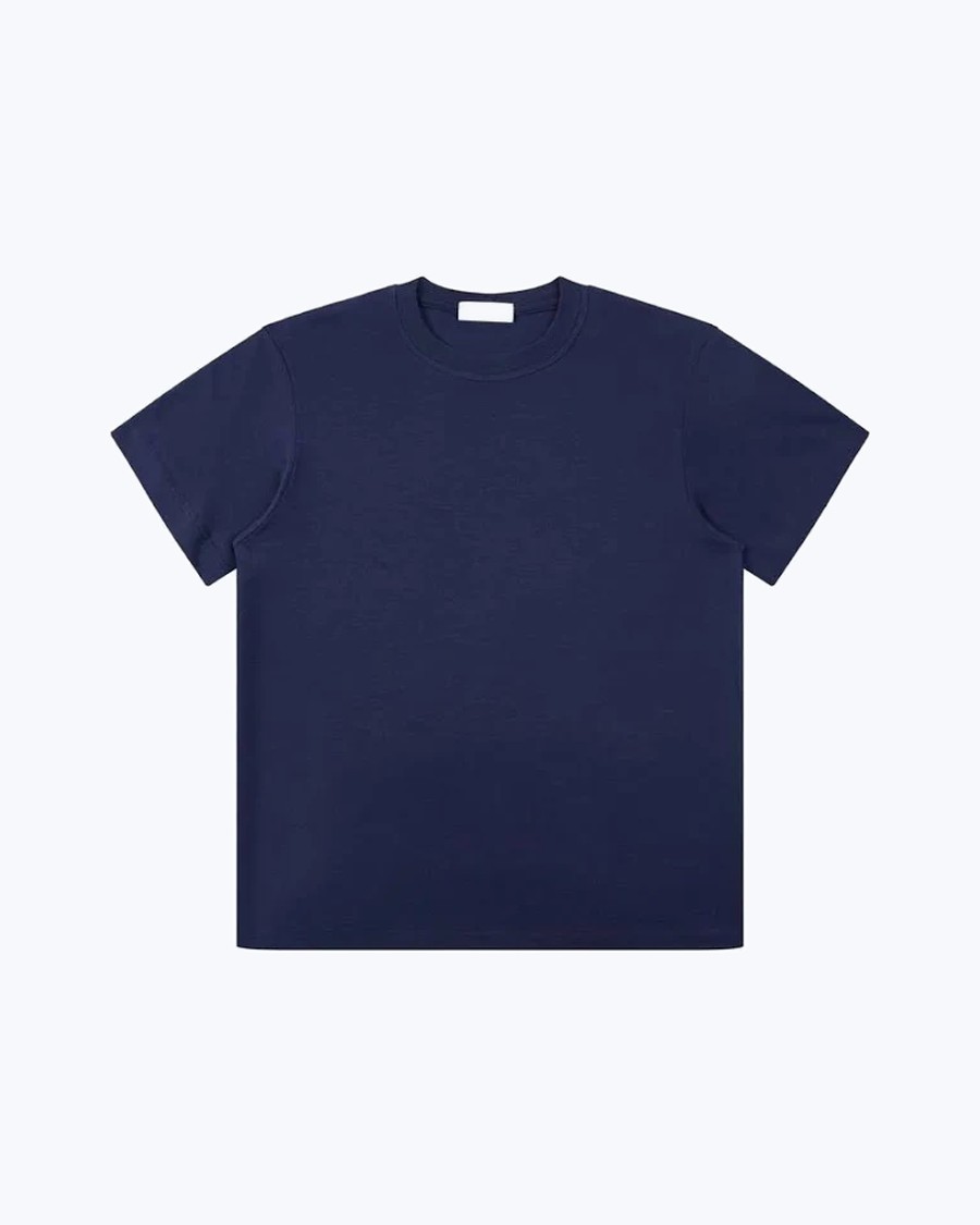 T-shirt classique Marine — Maison Léon